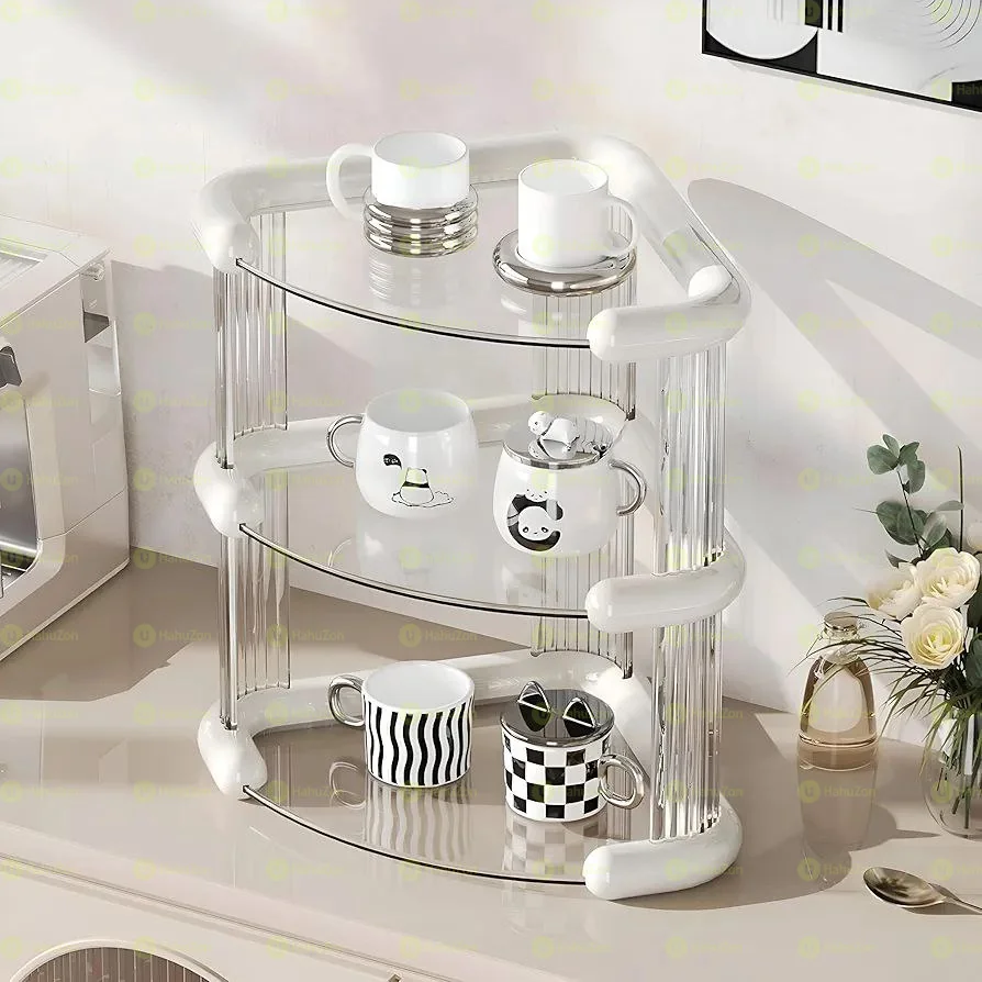Corner Makeup & Skincare Organizer
