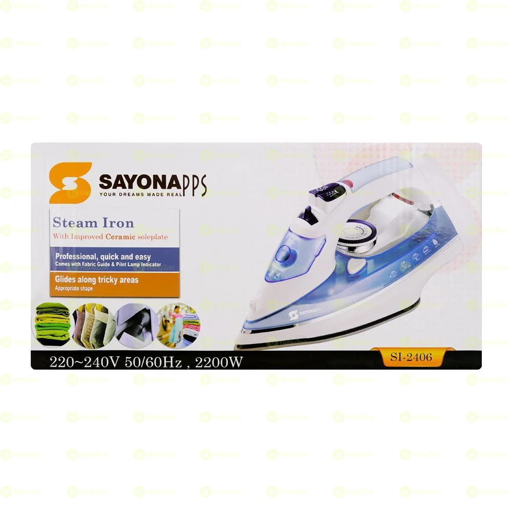 SAYONA Steam Iron – SI-2406