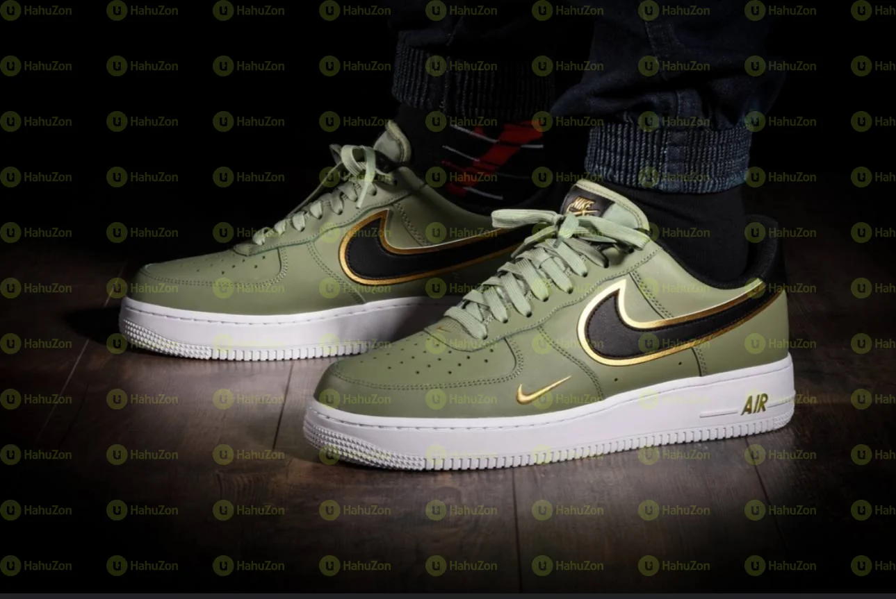 Force 1 Olive Green Men's Shoes