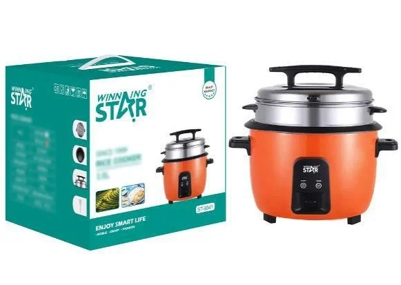 Winning Star 3.6 liter Electrical Rice Cooker With Steamer