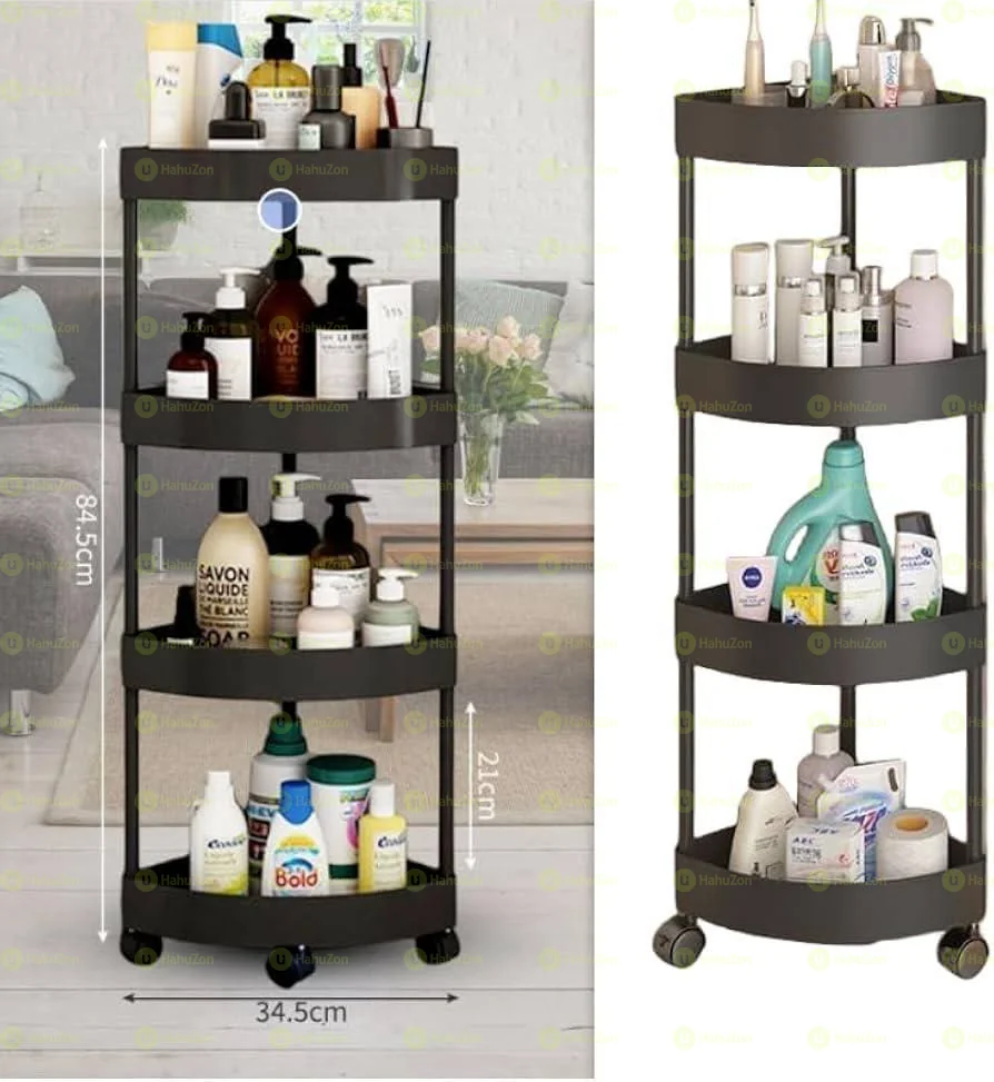Optico 4-Layer Bathroom Shelving