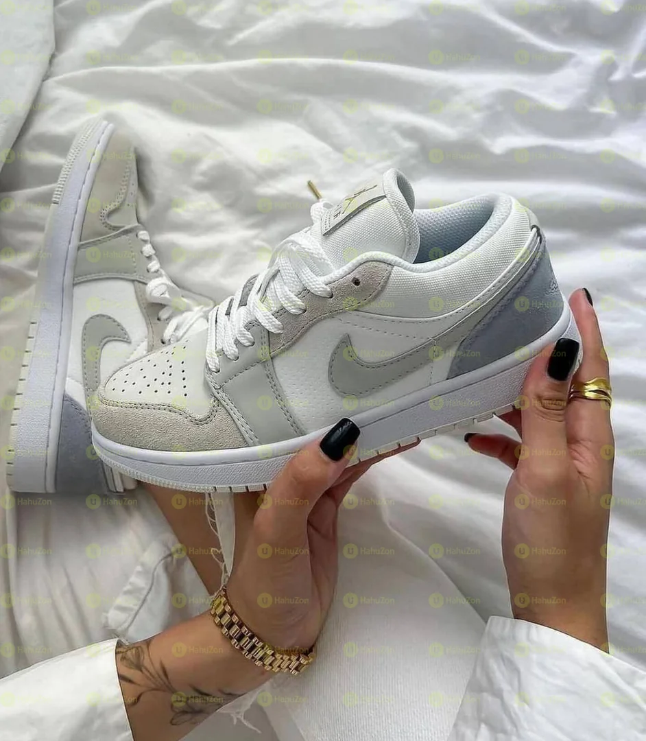 Jordan 1 Low Pairs Sky Grey Men's Shoes