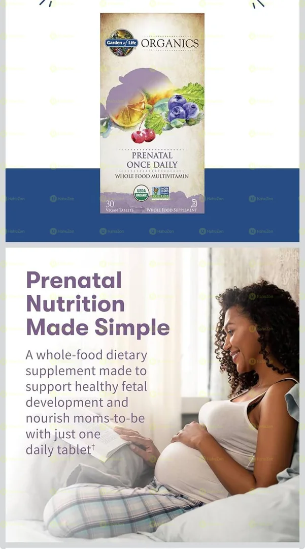 Garden of Life Organics Prenatal Vitamin