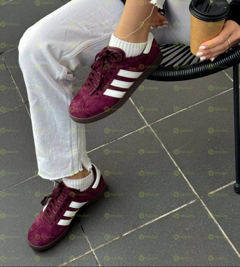 Adidas Gazelle Maroon Burgundy WMNSC Shoes