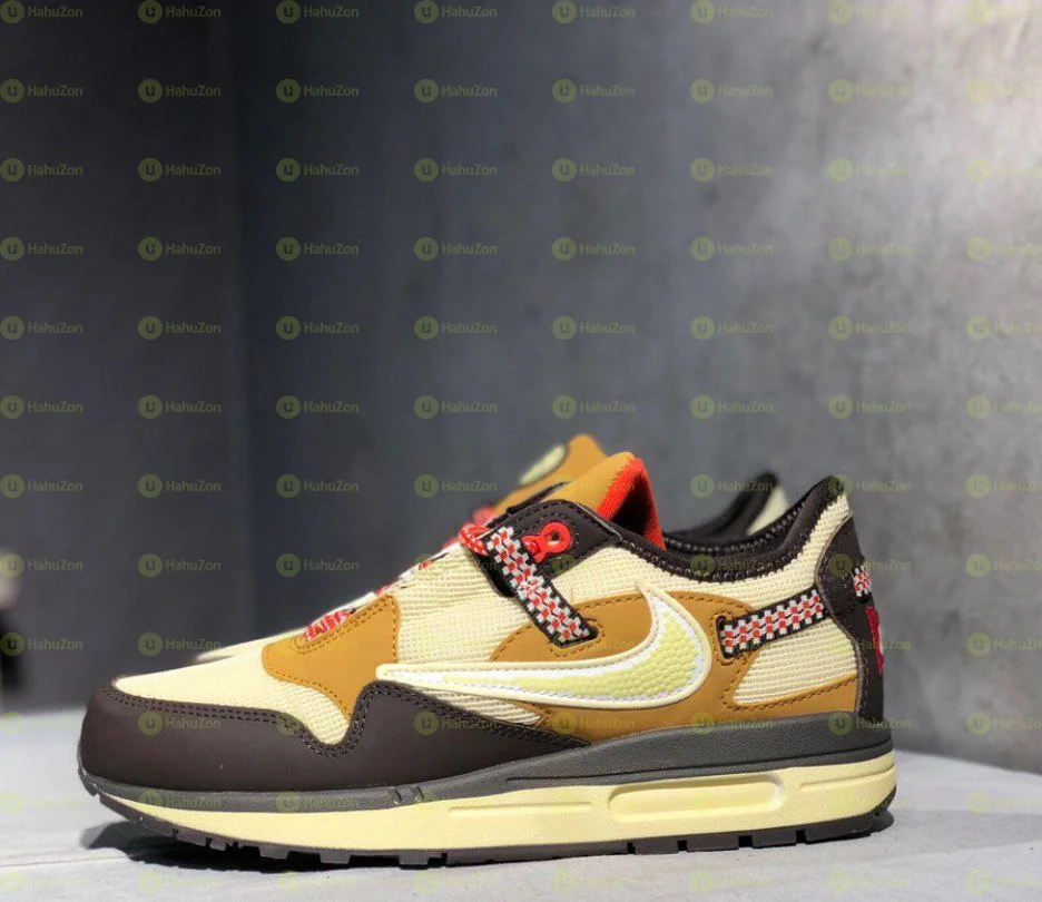 Nike Air Max 1 Travis Scott Cactus Jack Baroque Brown Men's Shoes