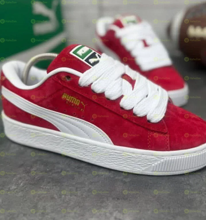 Puma Suede XL Chills Red Men's Shoes