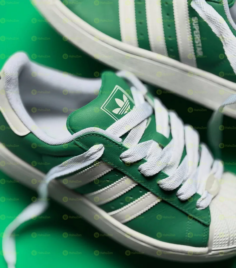 Adidas Superstar 2.0 Green White Men's Shoes
