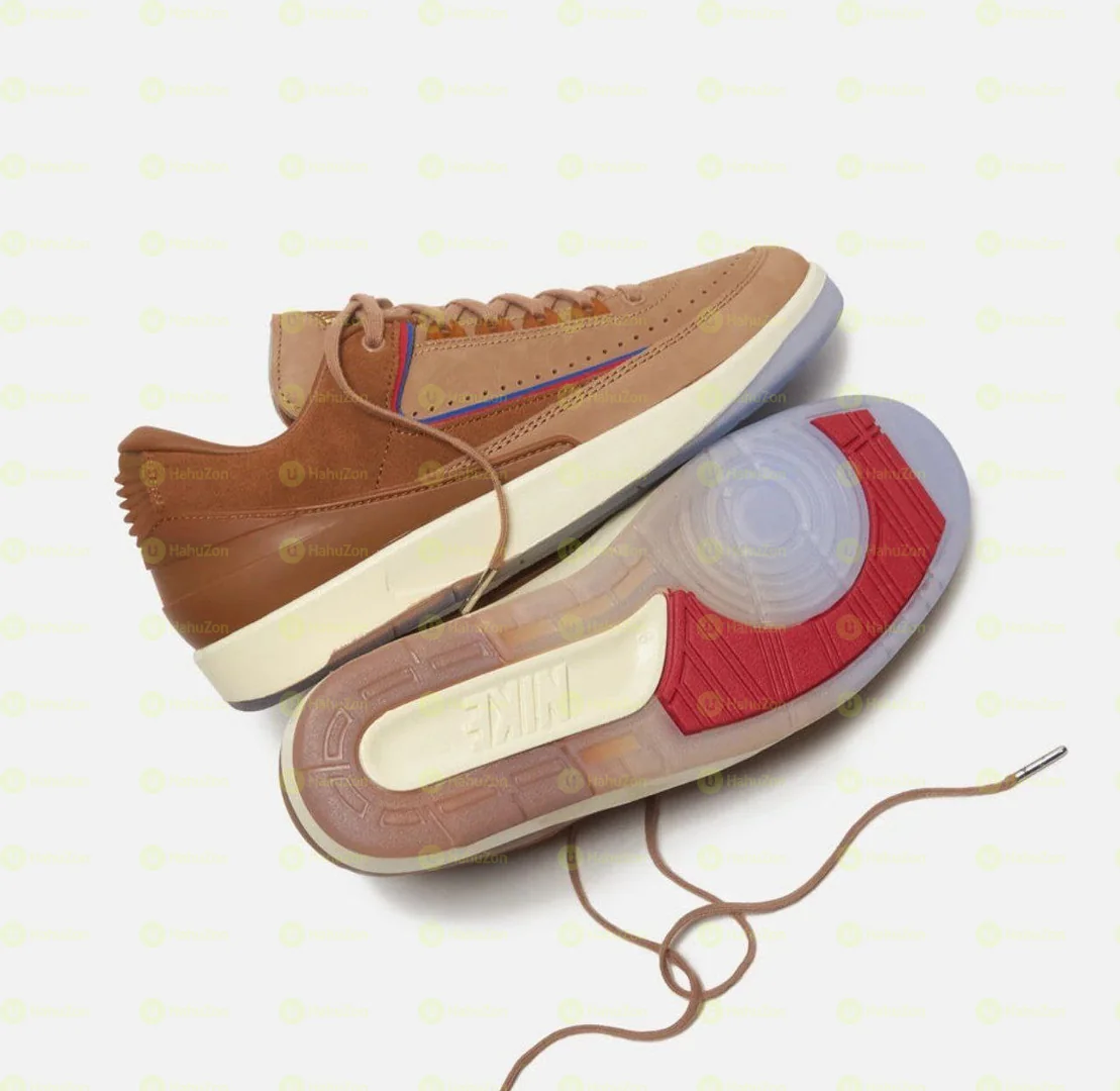 Air jordan 2 Retro SP Two 18 Detroit Tan Brown Low Shoes