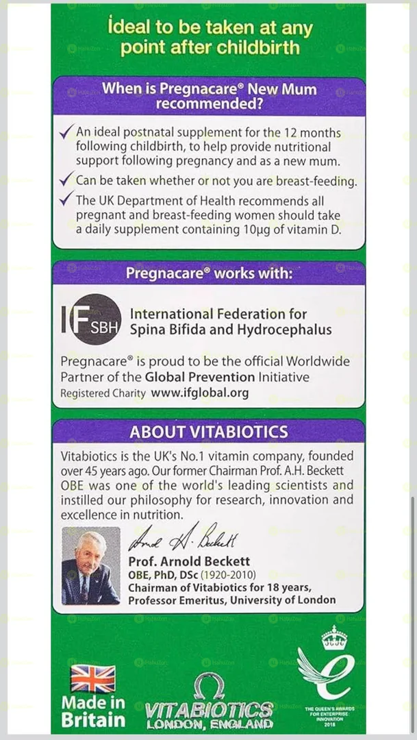 Vitabiotics Postnatal New Mum
