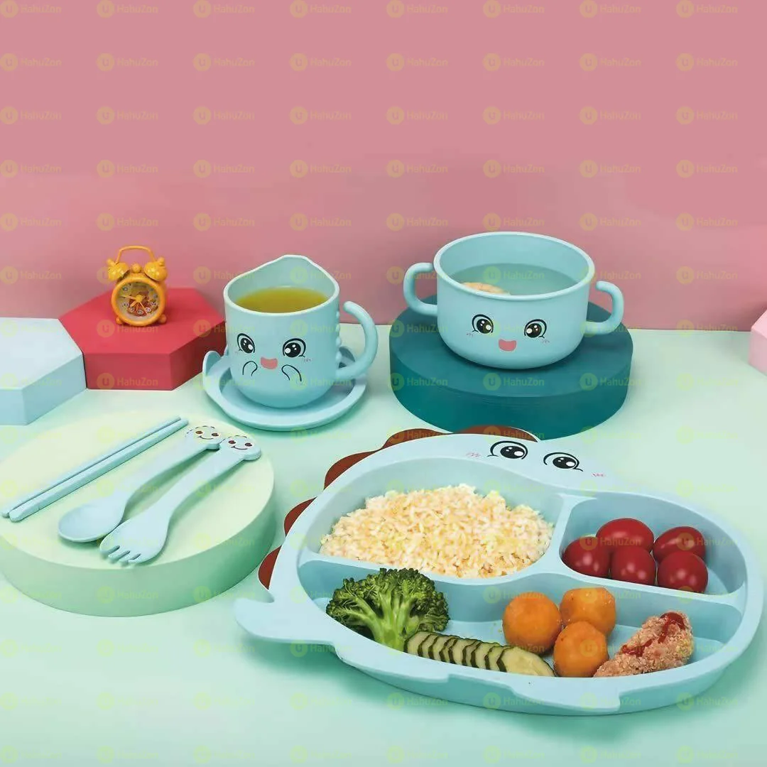 6 in 1 Baby Feeding Set