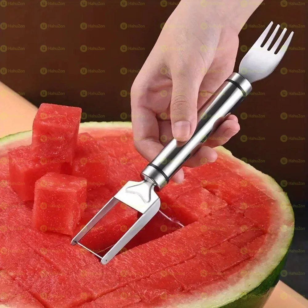 2በ1 የሐብሐብ መቁረጫ እና ሹካ
