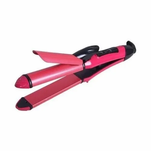 2 in 1 Hair Straightener & Curler