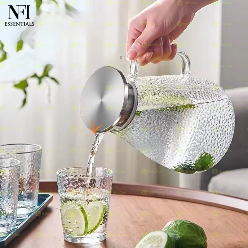 Juice and Water Glass Pitcher Jug