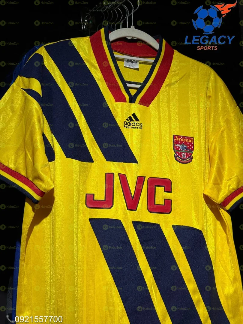 Arsenal 1993/94 JVC Away Retro Jersey