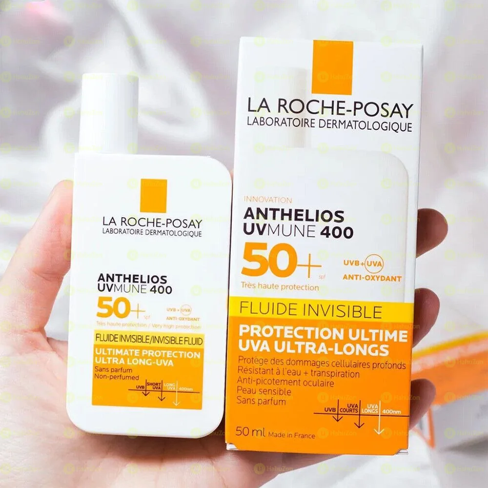 La Roche Posay  Anthelios Invisible Fluid Facial Sunscreen Spf 50+