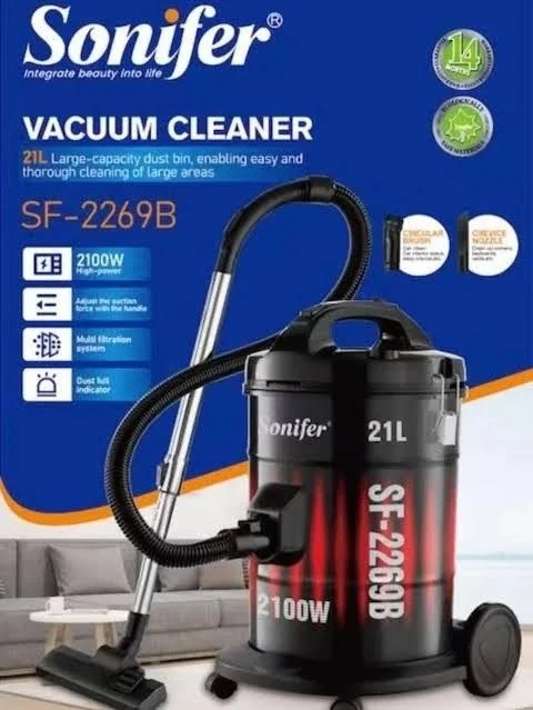 Sonifer Wet & Dry Vacuum Cleaner