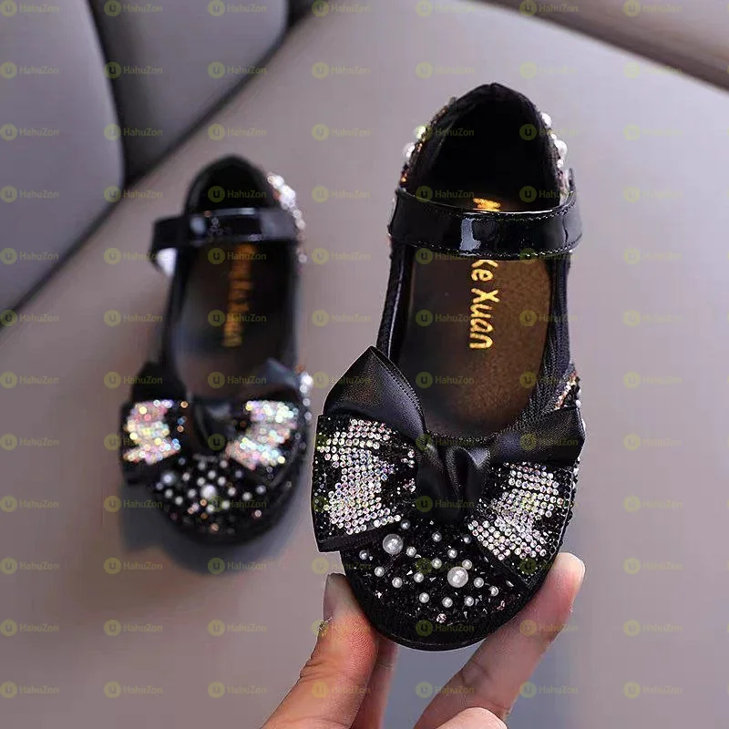 Girls Pearl Decor Princess Sandals