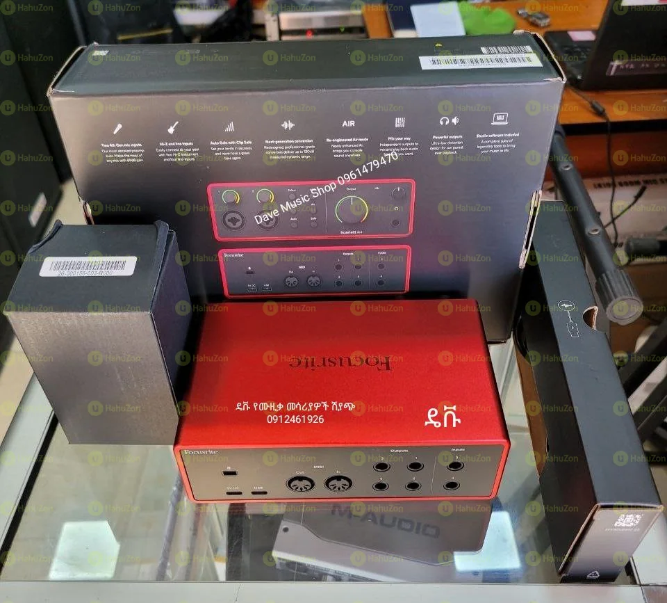 Focusrite Scarlett 4i4 4th Generation Sound Card