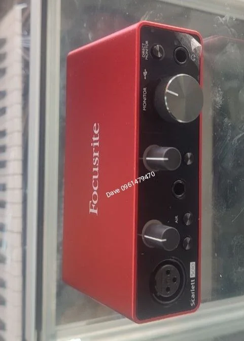 Focusrite Scarlet Solo 3rd Generation Sound Card
