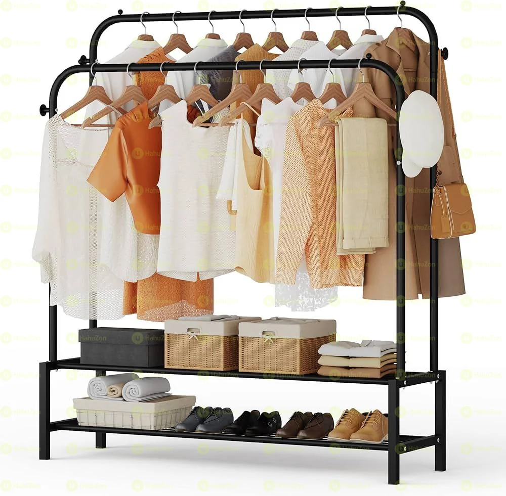 💥New Simple Floor Clothes Rack