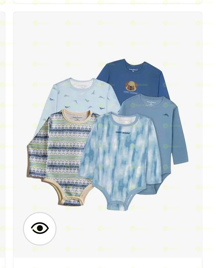Tommy Bahama Baby 5-Piece Onesie Set