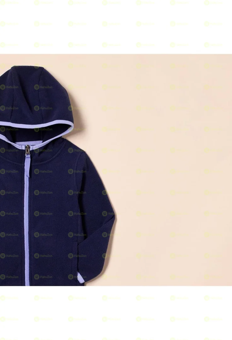 Full-Zip Hooded Lightweight Jacket