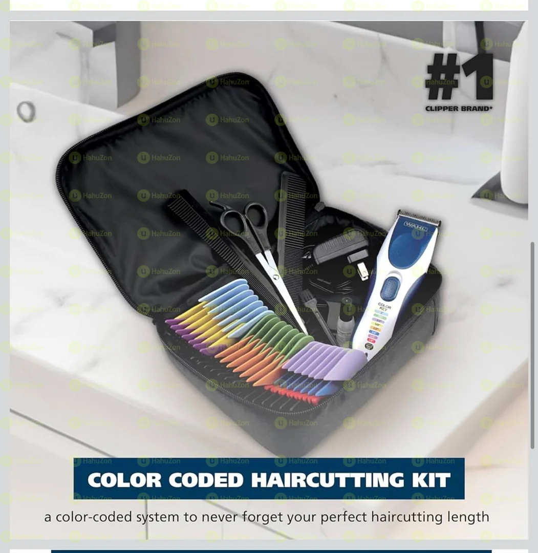 WAHL Color Pro Cordless Rechargeable Hair Clipper & Trimmer