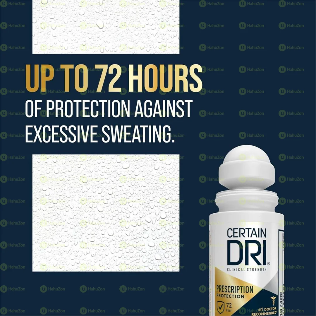 Certain Dri Prescription Strength Clinical Antiperspirant Roll