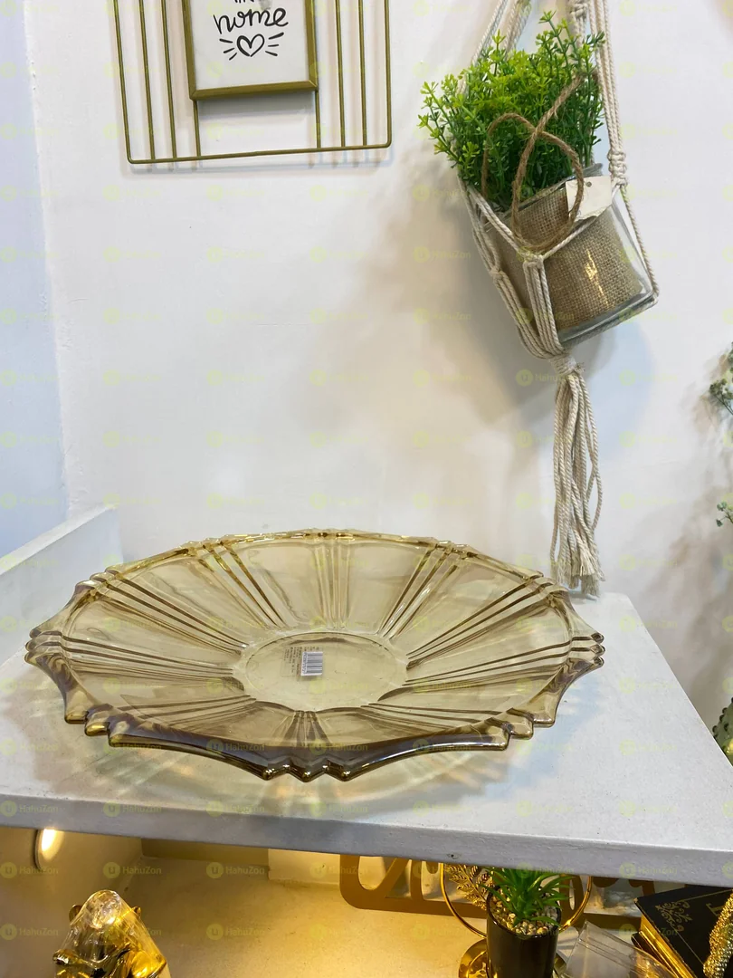 Glass Tray For Decoration