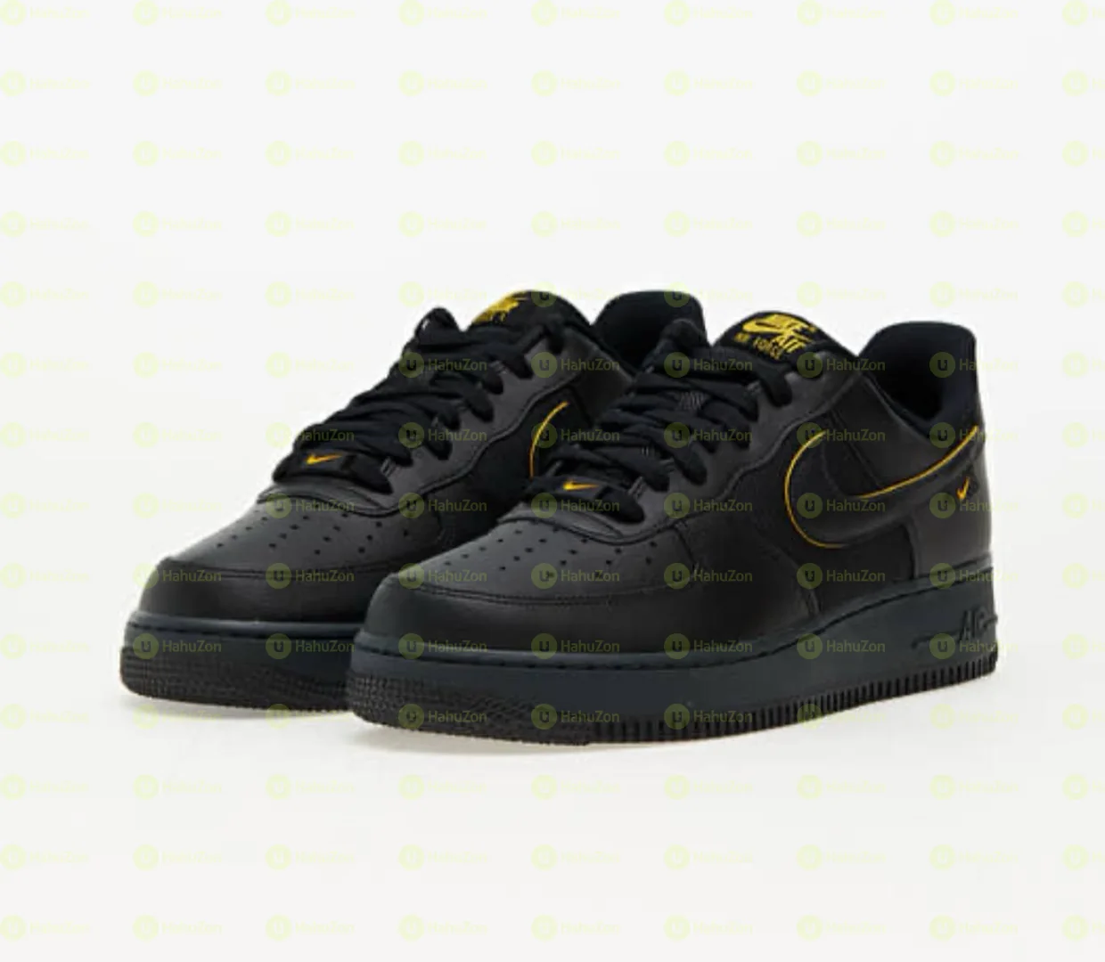 Air Force 1 Black University Gold Men's Shoes