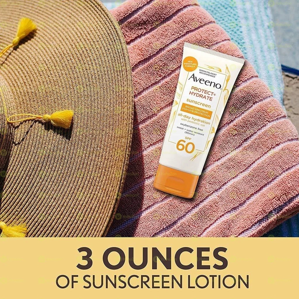 Aveeno Protect + Hydrate Sunscreen Spf 60