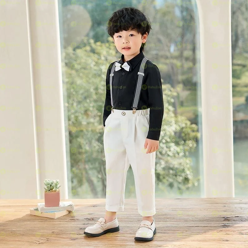 4 Pieces Set Boys Casual Outfit