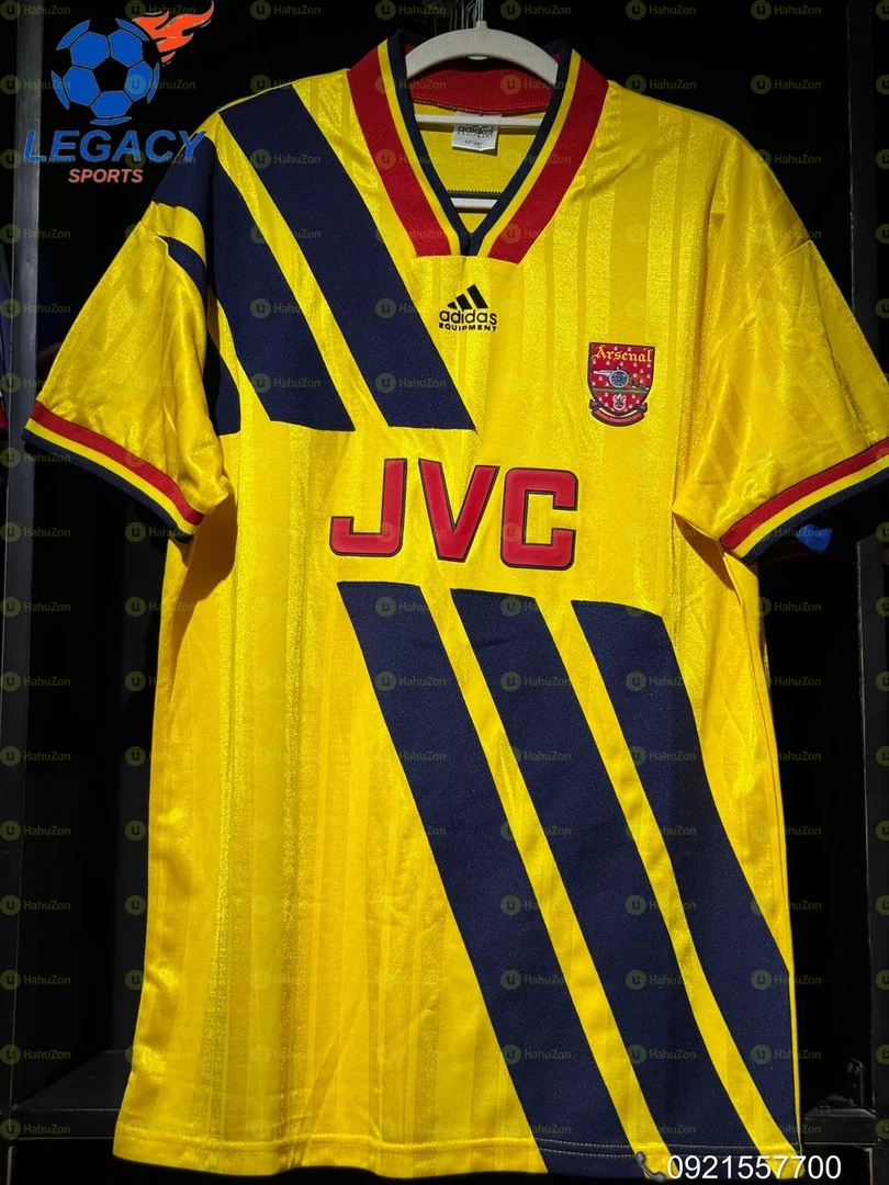 Arsenal 1993/94 JVC Away Retro Jersey