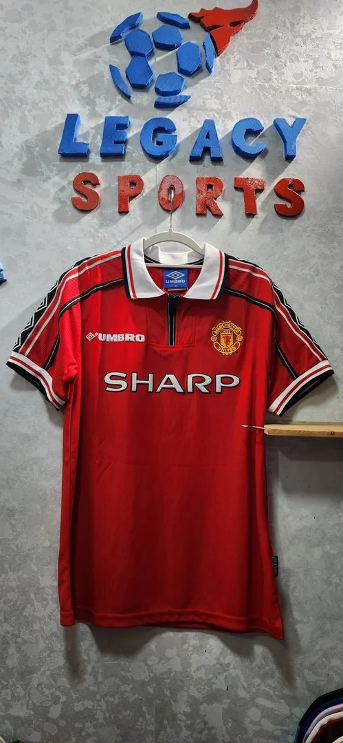 ManUnited Sharp 1998/99 Home Retro Jersey
