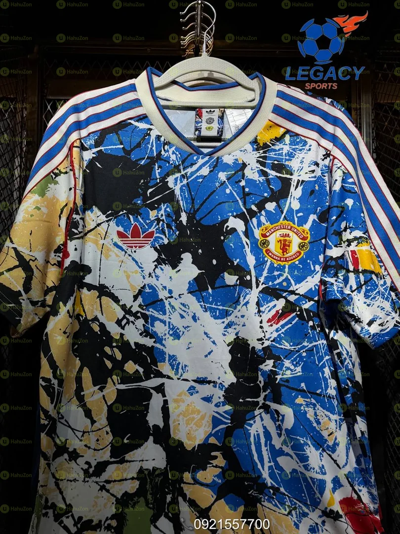 2025/26 Manchester United x Adidas Stone Roses Jersey