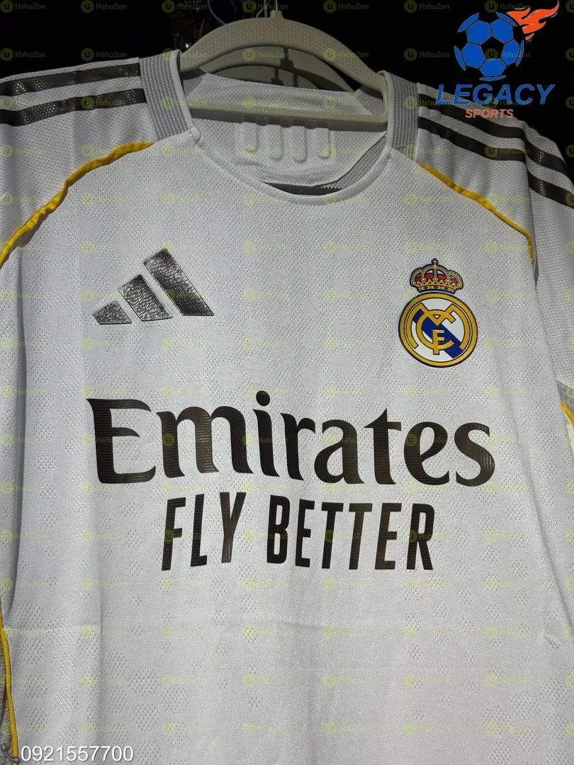 Real Madrid 2025-26 Home Kit Player Version