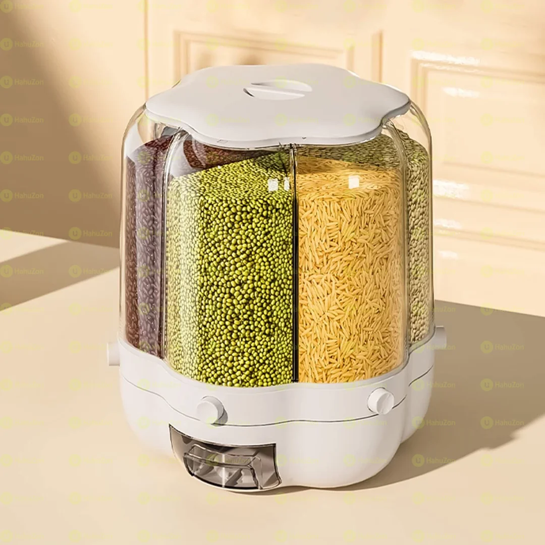 Rotating Grain Storage Dispenser