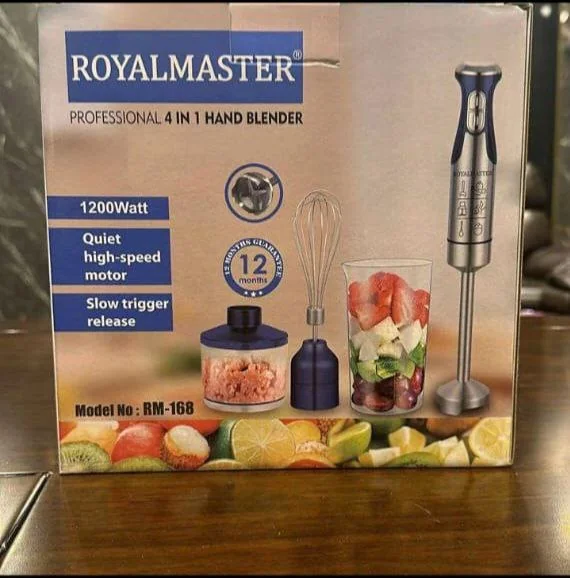 Royalmaster Professional 4-in-1 Hand Blender