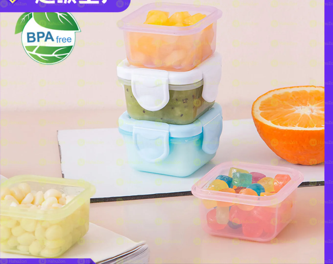 Ketchup Sauce and Gummies Container Box