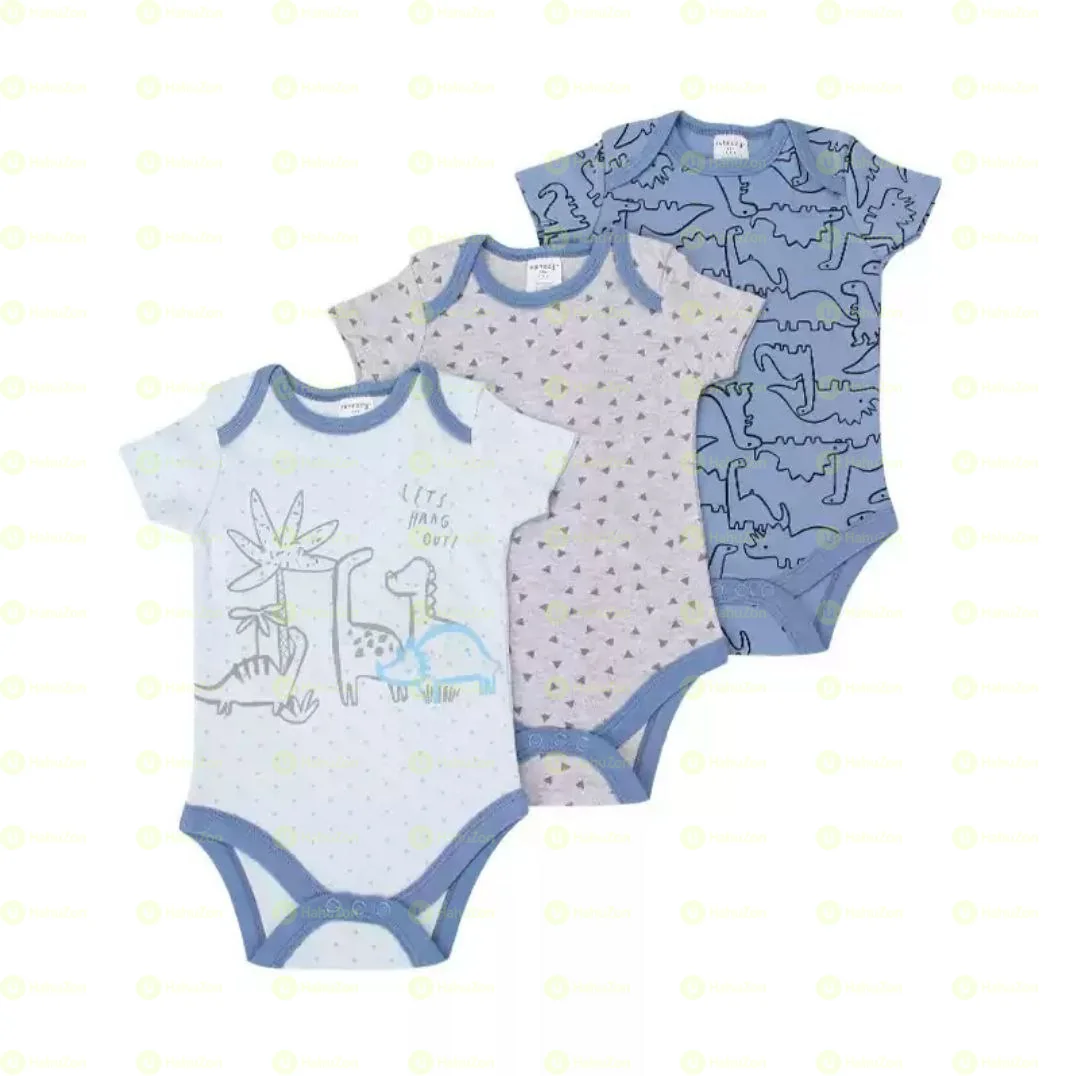 3 Piece Set Diaper Tshirt