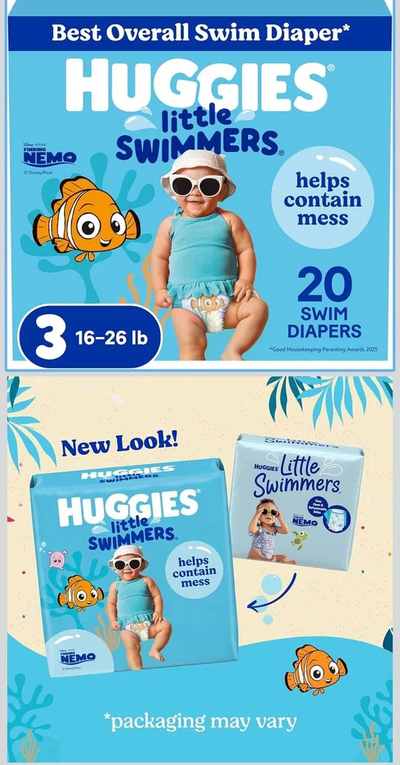 Huggies Little Swimmers Disposable Swim Diapers