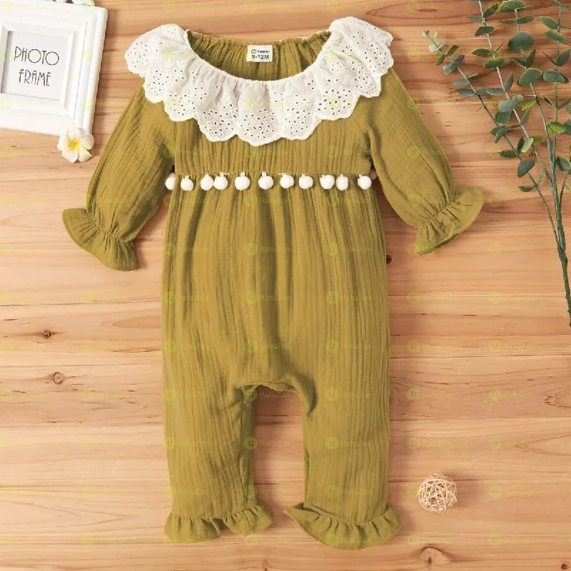 Baby Girl Floral Bloomers Jumpsuit