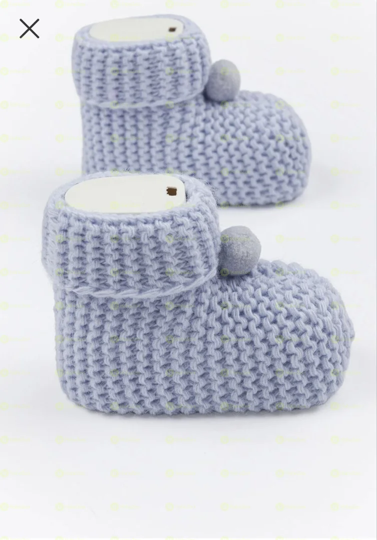 Newborn Baby Cute Knitted Booties