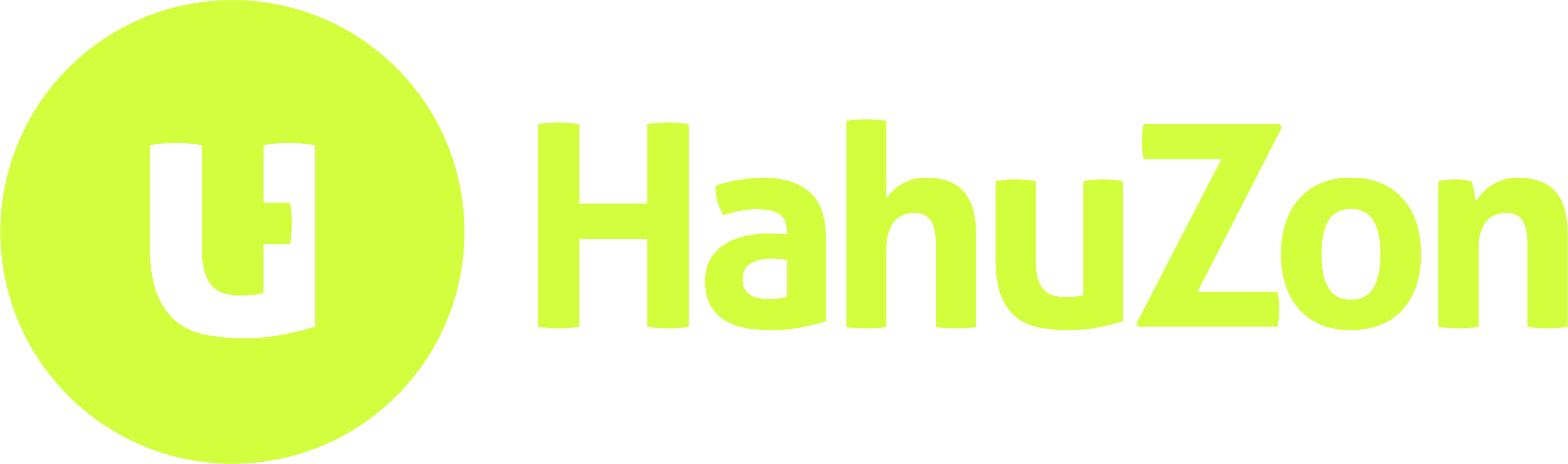 Hahuzon Logo Dark