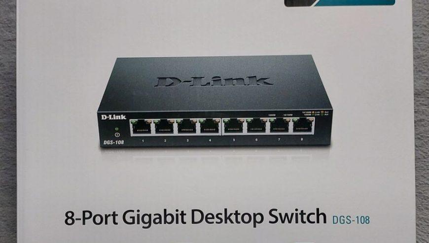 D-Link 8-Port Gigabit Desktop Switch