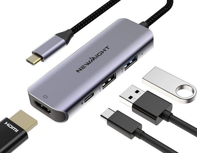 4-in-1 USB C to HDMI Multiport Adapter