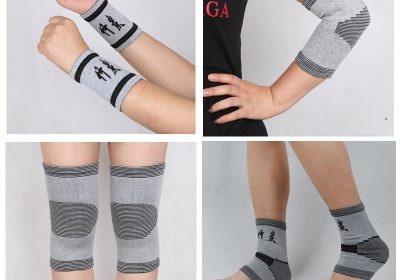  8 Pcs Bamboo Charcoal Fitness Protective Gear Set