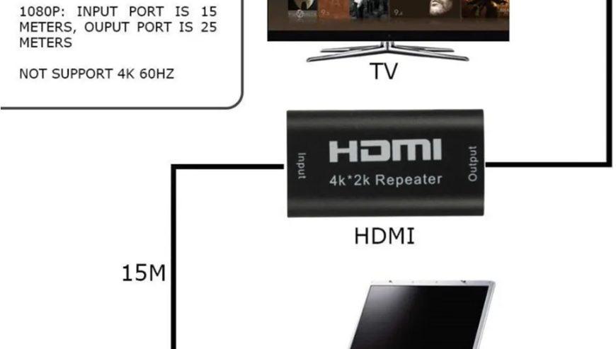 HDMI Repeater Extender Upto 60 Meter