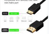 Mini HDMI To HDMI Cable 1.5 Meter