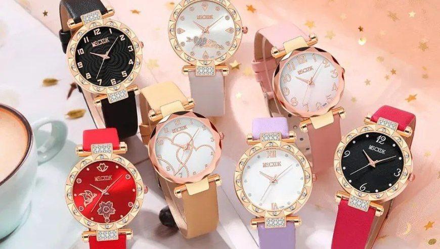 7PCS Set Women Fashion Watch